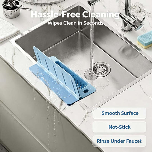 Kitchen Sink Splash Guard Water Guard for Washbasin Dining Room Dish Washing💦
