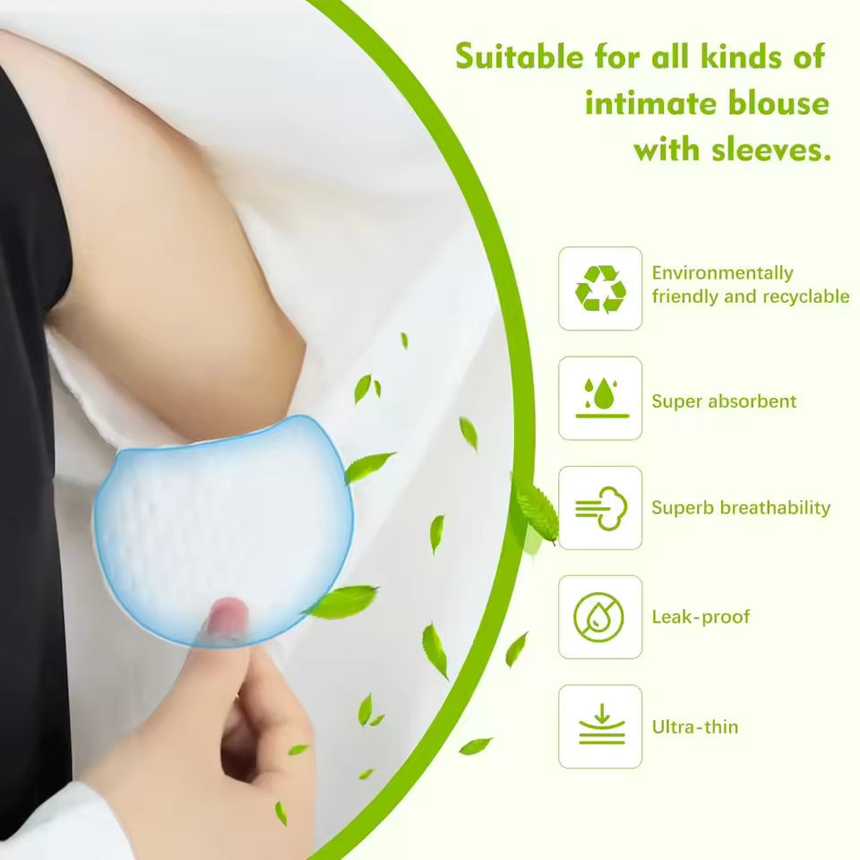 50 PCS Daily Travel Gym Invisible Armpit Sweat Patch🏃
