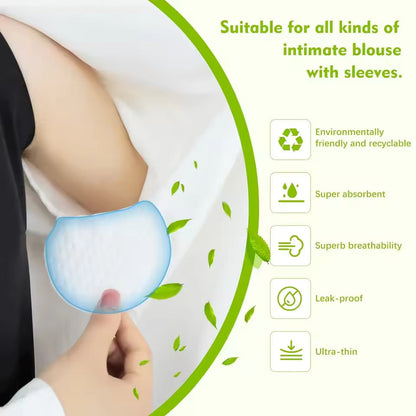 50 PCS Daily Travel Gym Invisible Armpit Sweat Patch🏃