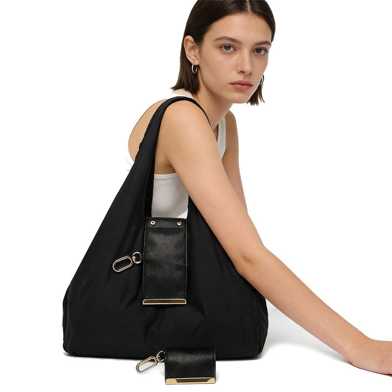 🔥Hot Sale-50% OFF🔥Foldable Keychain Tote Bag,Reusable Mini Travel Grocery Bags