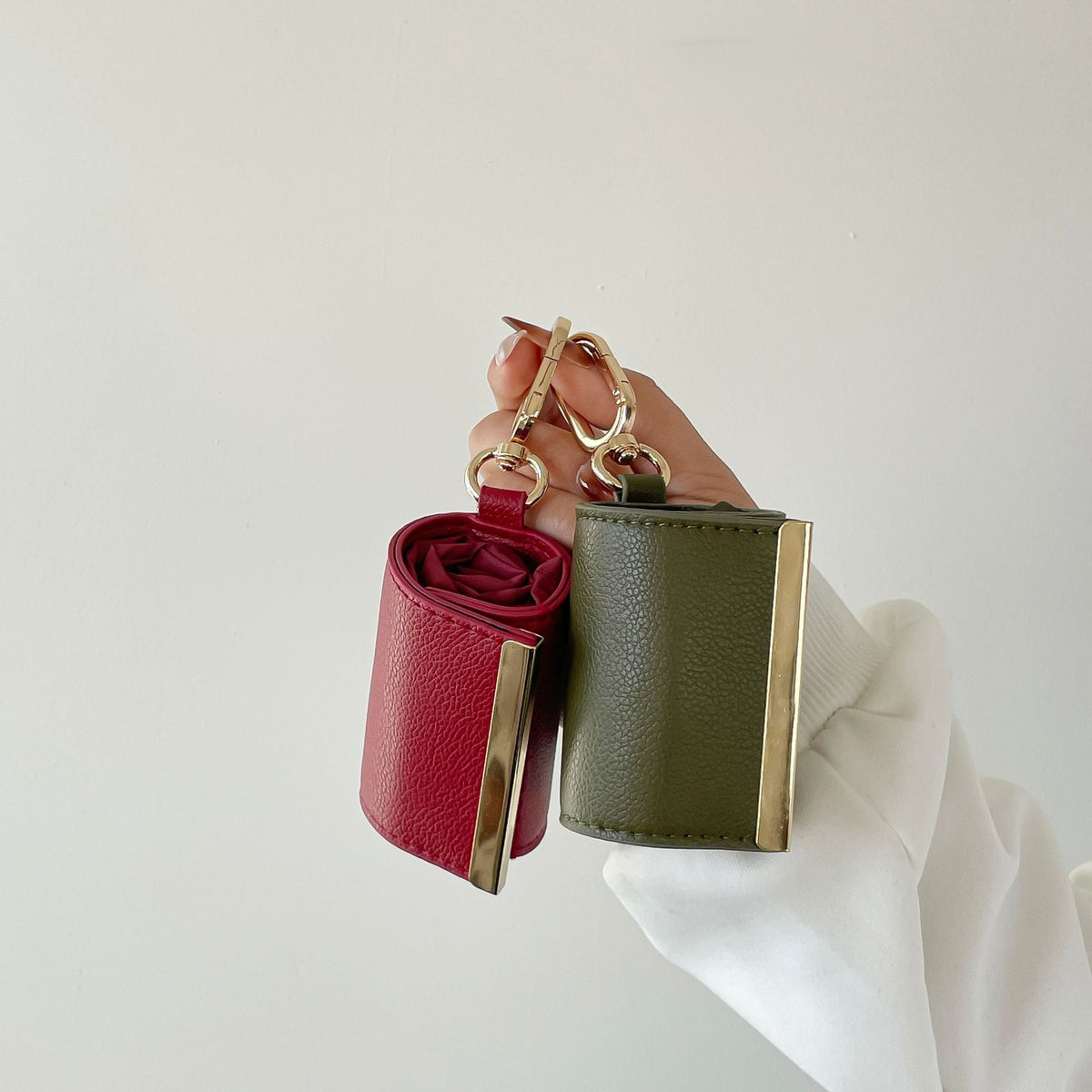 🔥Hot Sale-50% OFF🔥Foldable Keychain Tote Bag,Reusable Mini Travel Grocery Bags