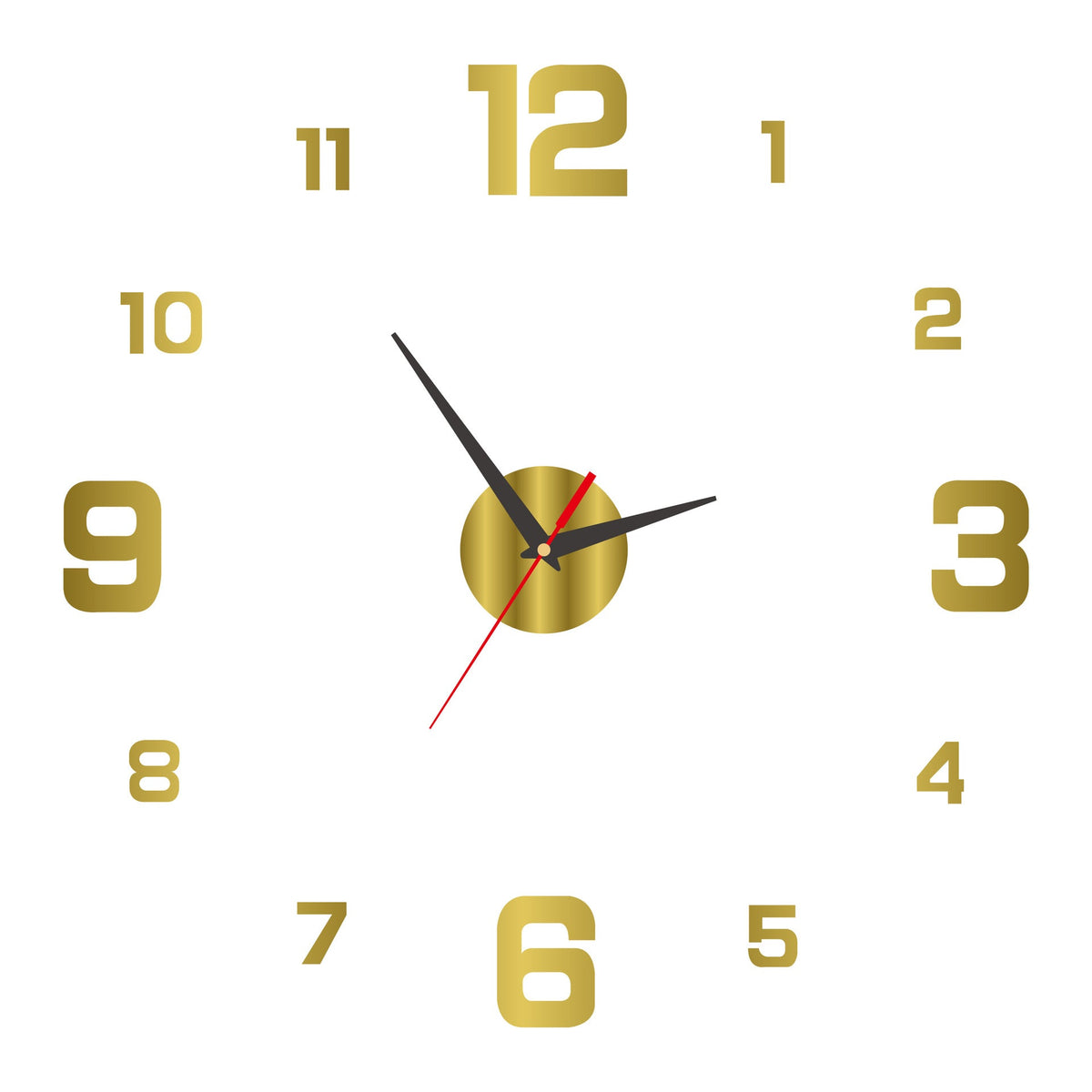 🥳2026 HOT SALE🥳⏰3D DIY Luminous Acrylic Wall Clock Set - image 16