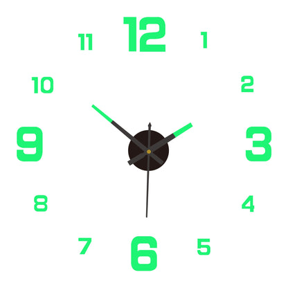 🥳2026 HOT SALE🥳⏰3D DIY Luminous Acrylic Wall Clock Set - image 19