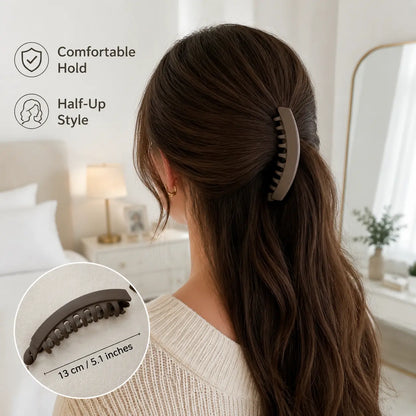3 PCS Banana Hair Clips for Women, Cute and Stylish French Hair Claw Clips✨