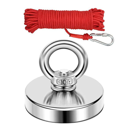 350 LBS Heavy Duty Fishing Magnet, Magnet with Countersunk Eyebolt🧲 - image 12