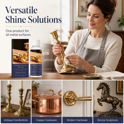 🔩TARNISHED BRASS? FIX IT FAST!🔩 Polish & Cleaner – Removes Oxidation, Restores Shine, Gentle on Surfaces – Easy Application! 🧽 - image 7