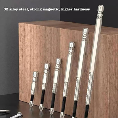 ❤️🔥Last 30pcs🔥Magnet Anti Slip Screwdriver Bits for Dry Wall