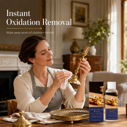 🔩TARNISHED BRASS? FIX IT FAST!🔩 Polish & Cleaner – Removes Oxidation, Restores Shine, Gentle on Surfaces – Easy Application! 🧽 - image 3