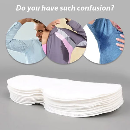 50 PCS Daily Travel Gym Invisible Armpit Sweat Patch🏃