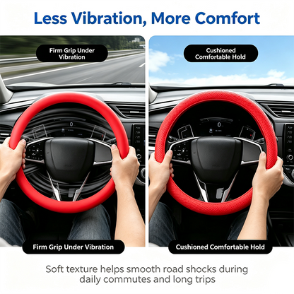 Universal Silicone Steering Wheel Cover, Non-Slip Soft Grip All Season Car 🚗 - image 2