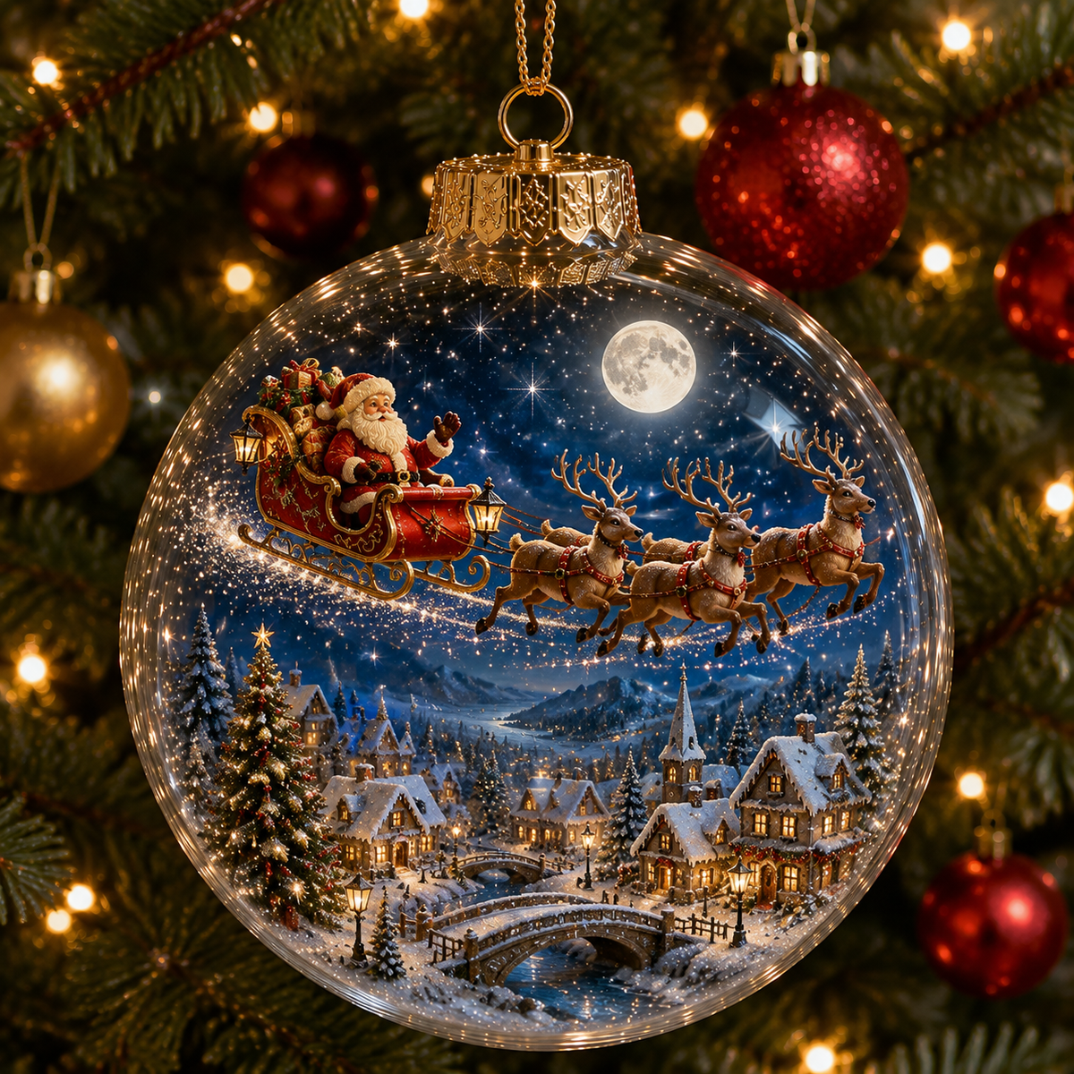 🎉🇺🇸 Limited Edition! 🔥Christmas landscape decorations - image 7