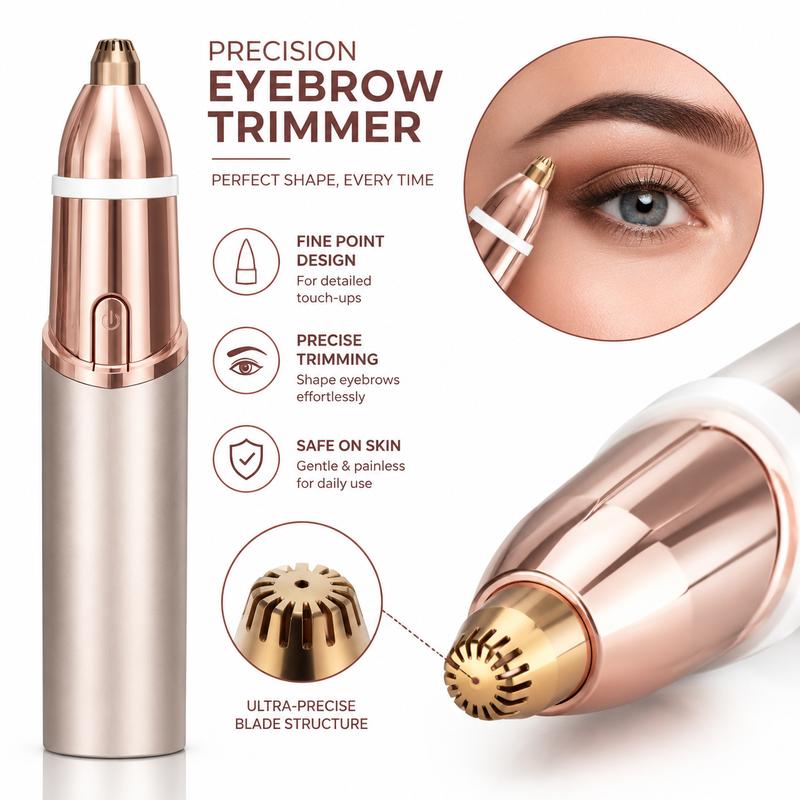 2 in 1 facial & eyebrow hair trimmer for Women, Rechargeable Face Razor✨ - image 3