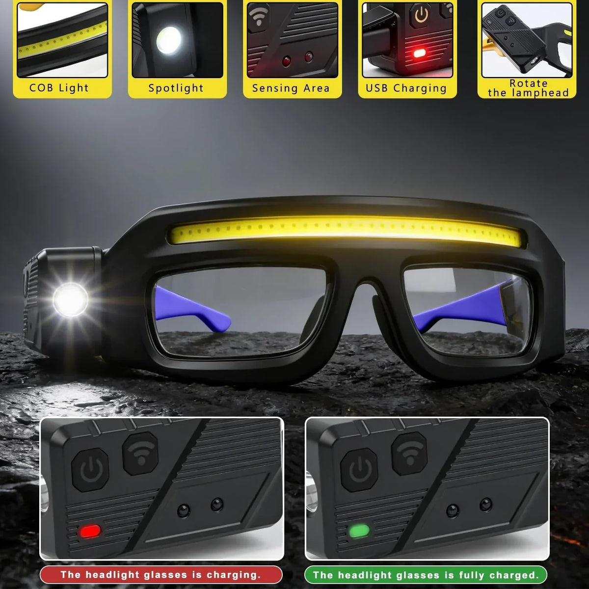 Auto - LED Work Light Glasses - image 4