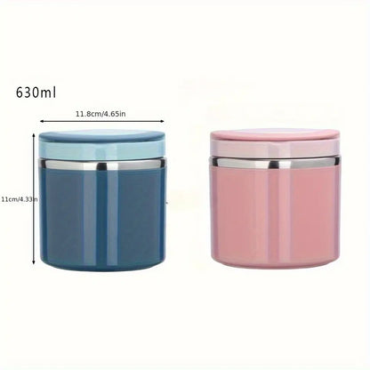 Stainless Steel Bento Style Boxed Lunch Box with Handle🍱 - image 10