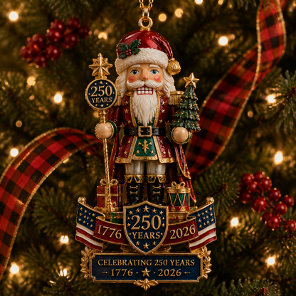❤️✨Nutcracker-themed Christmas tree ornament