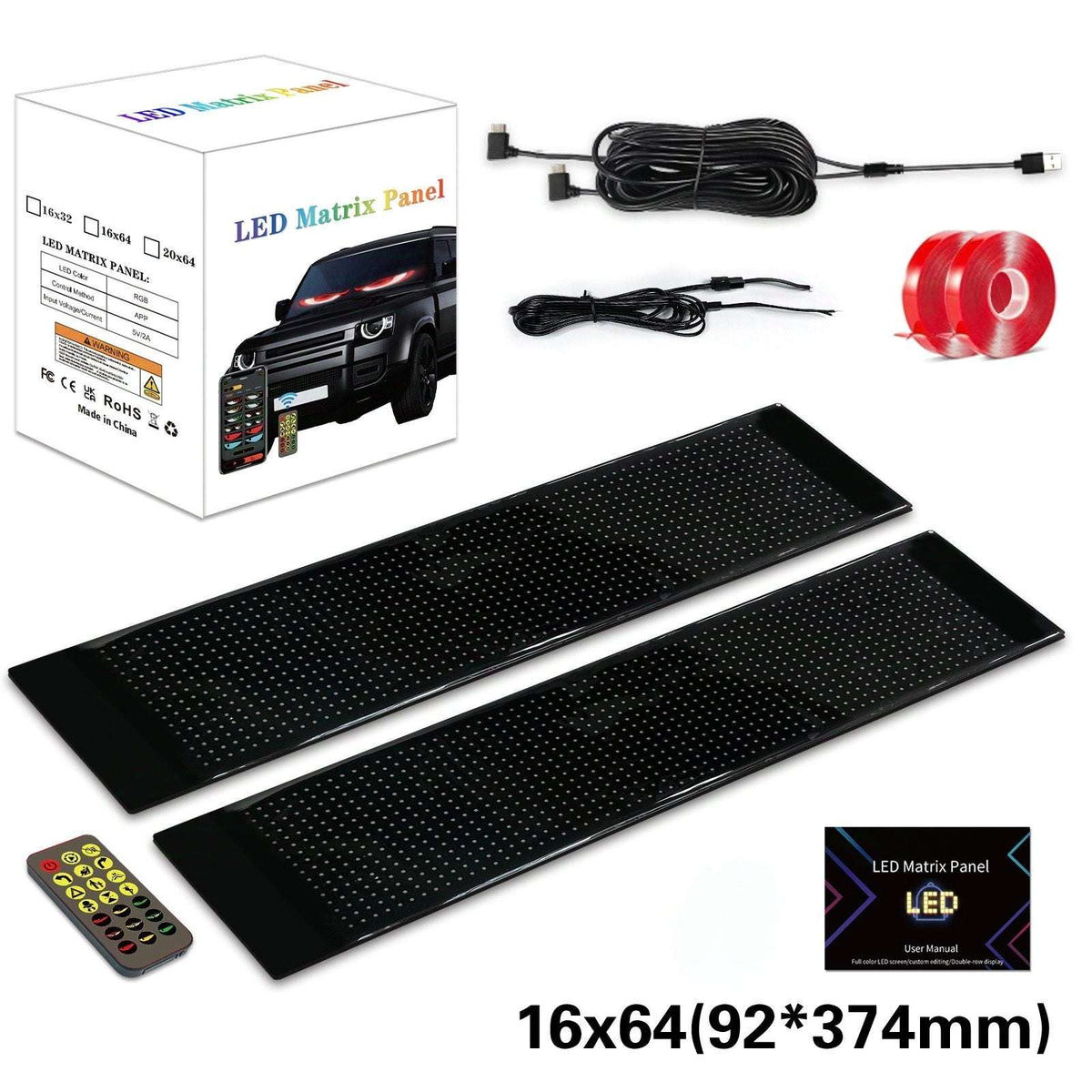 🔥Flash Sale✨DIY Car Dynamic LED Smart Colorful Eye Lamp Soft Screen - image 18