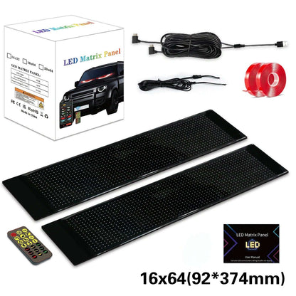 🔥Flash Sale✨DIY Car Dynamic LED Smart Colorful Eye Lamp Soft Screen - image 18