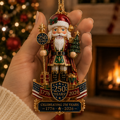 ❤️✨Nutcracker-themed Christmas tree ornament