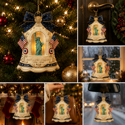 ❤️✨250th Anniversary Limited Edition Bell Christmas Tree Ornament