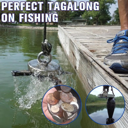 350 LBS Heavy Duty Fishing Magnet, Magnet with Countersunk Eyebolt🧲 - image 11
