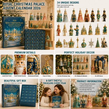 ❤️🔥Last 30pcs🔥❤️✨2026 Royal Christmas Palace Luxury Countdown Gift Set