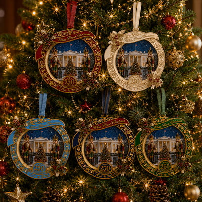 ❤️🔥"The Nutcracker" 250th Anniversary Ornament—Guarding the White House