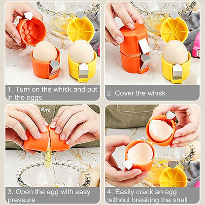 🎊Stainless Steel Egg Opener – Crack, Cut, and Separate Eggs Easily🍳 - image 4