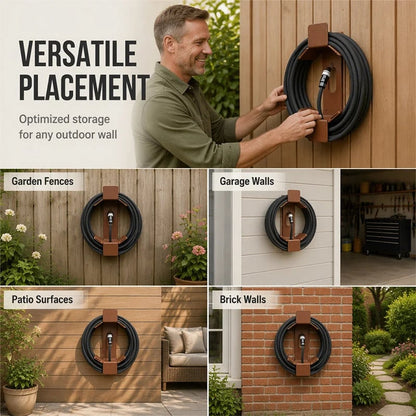 💯📢📢50% OFF !! ⏰Wall Mounted Iron Garden Hose Holder - image 7