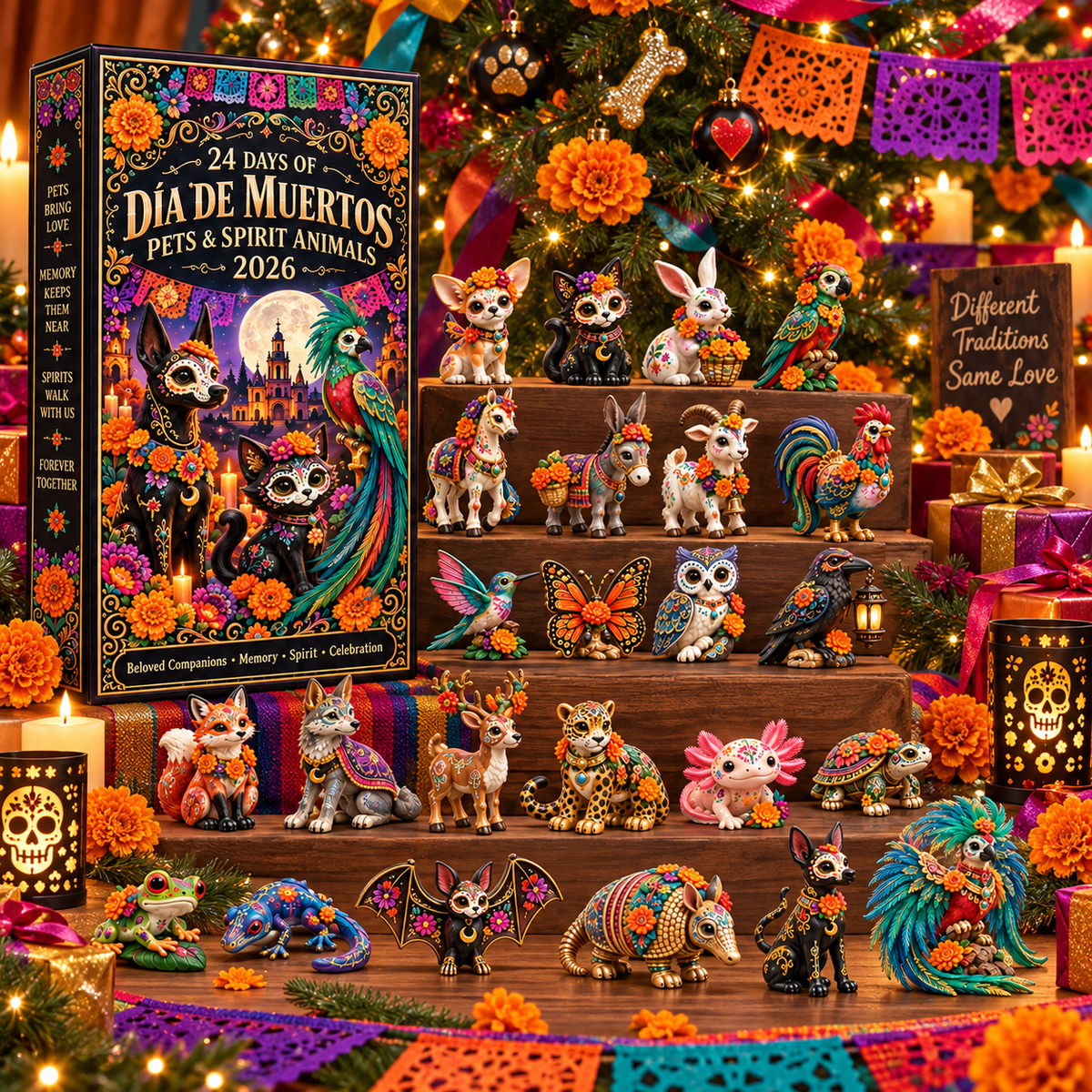 Día de Muertos Pets & Spirit Animals Advent Calendar 2026 - image 1
