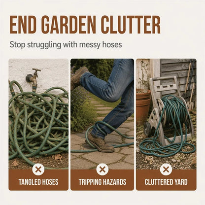 💯📢📢50% OFF !! ⏰Wall Mounted Iron Garden Hose Holder - image 2