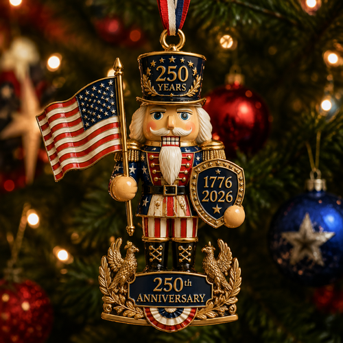❤️✨Nutcracker-themed Christmas tree ornament
