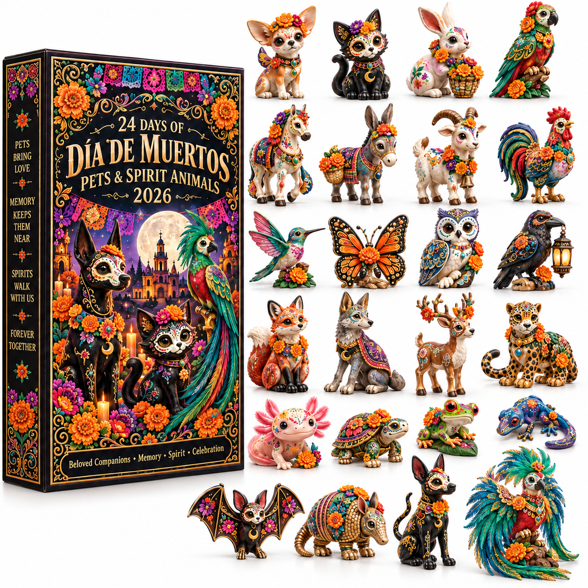 Día de Muertos Pets & Spirit Animals Advent Calendar 2026 - image 9
