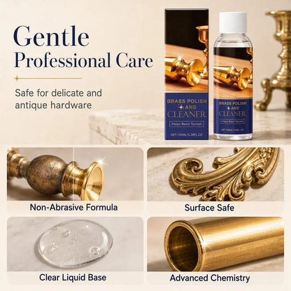 🔩TARNISHED BRASS? FIX IT FAST!🔩 Polish & Cleaner – Removes Oxidation, Restores Shine, Gentle on Surfaces – Easy Application! 🧽 - image 5