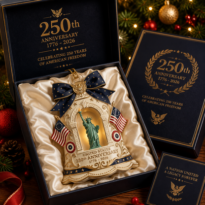 ❤️✨250th Anniversary Limited Edition Bell Christmas Tree Ornament