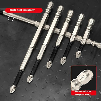❤️🔥Last 30pcs🔥Magnet Anti Slip Screwdriver Bits for Dry Wall