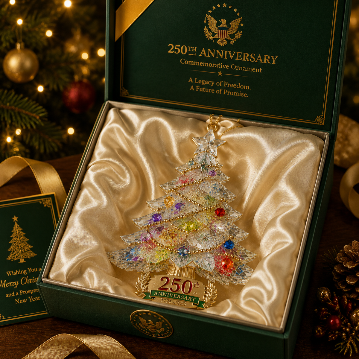 ❤️✨250th Anniversary Crystal Christmas Tree