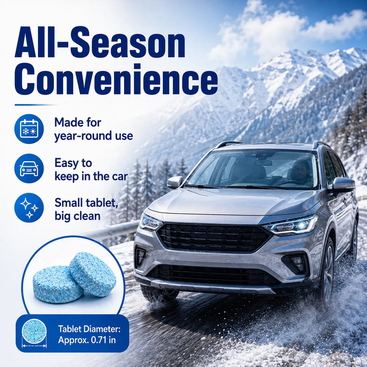 🚗💧 Windshield Washer Tablets — Drop, Dissolve & Drive Clear! - image 6