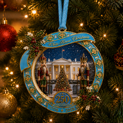 ❤️🔥"The Nutcracker" 250th Anniversary Ornament—Guarding the White House