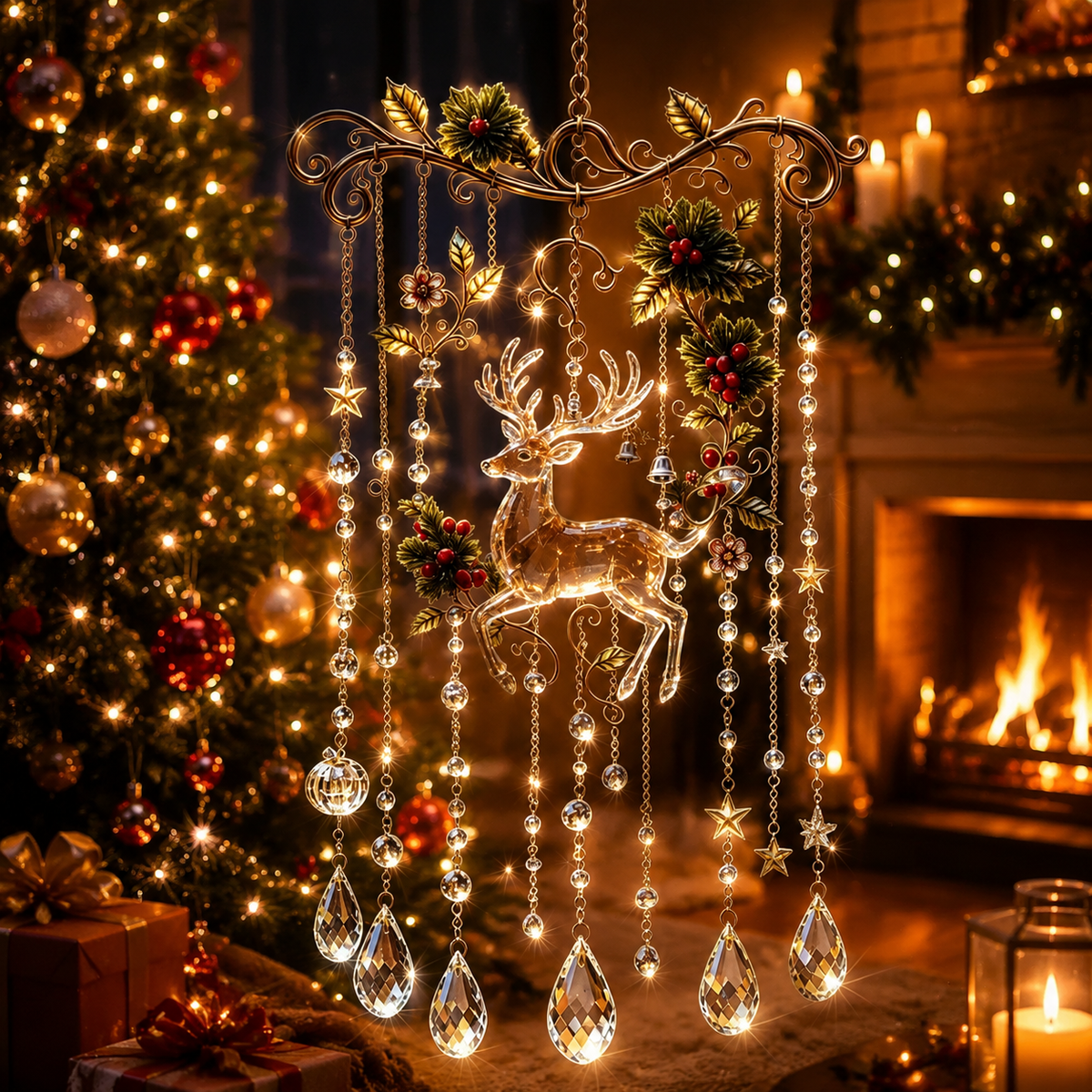 🔥🔥🔥 2026 Christmas Wind Chime Window Decorations