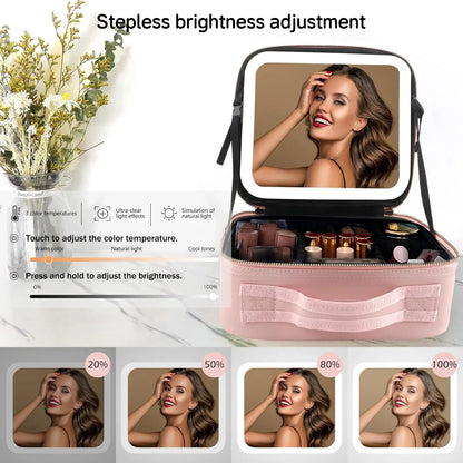 ❤️🔥Last 30pcs🔥Mother's Day Present-----Portable Makeup Case Cosmetic Organizer