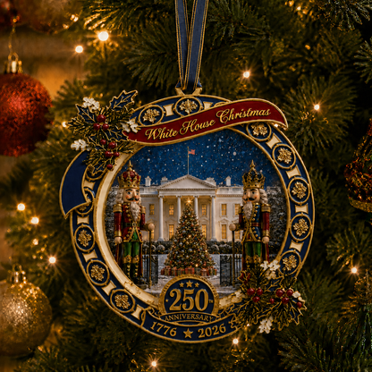 ❤️🔥"The Nutcracker" 250th Anniversary Ornament—Guarding the White House
