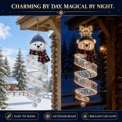 🏡🎄Last day for 50% off🎄Christmas Magic Spiral Hanging LED Light Collection - image 4