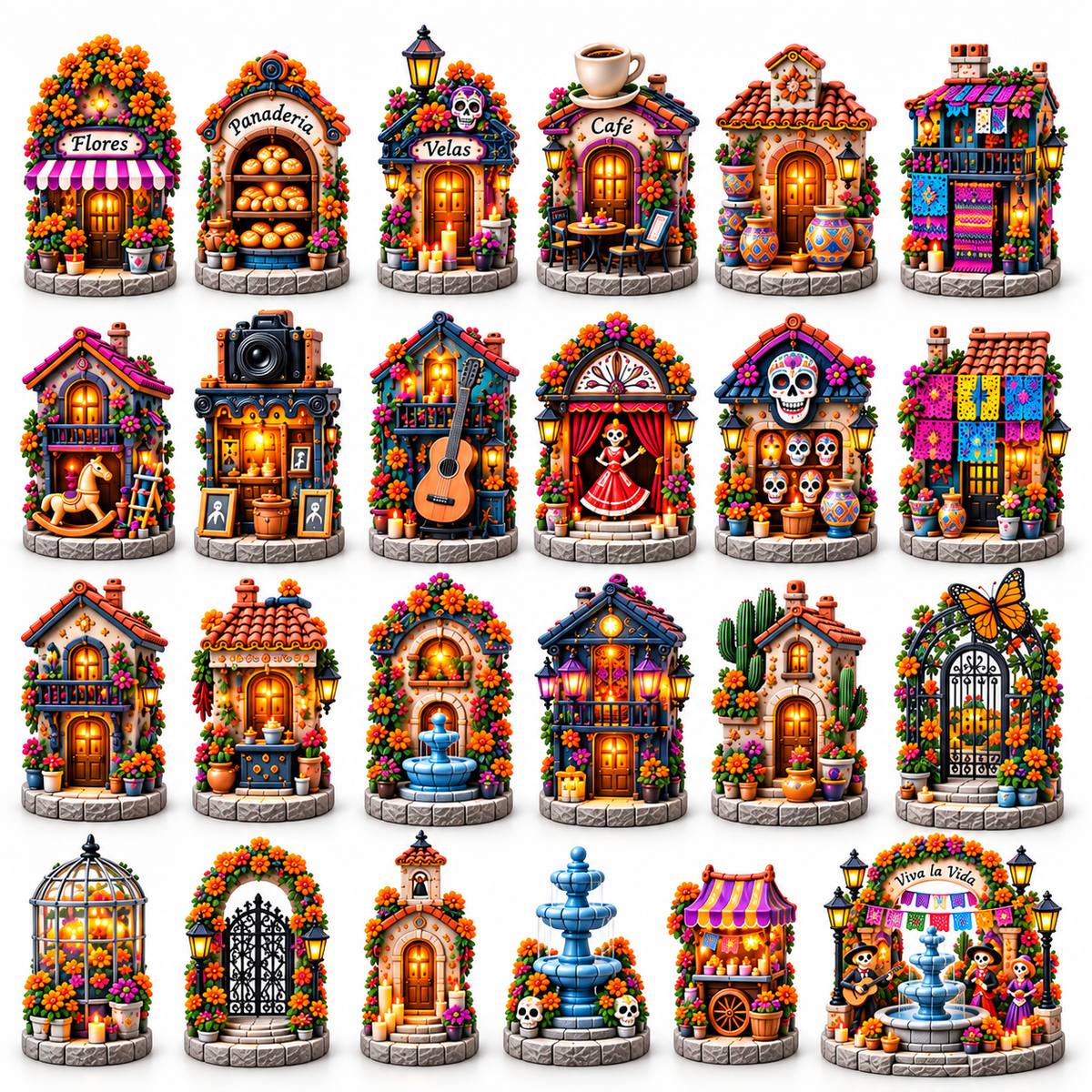 24 Days to Build a Village of Memories — Día de Muertos Village Advent Calendar 2026 - image 9