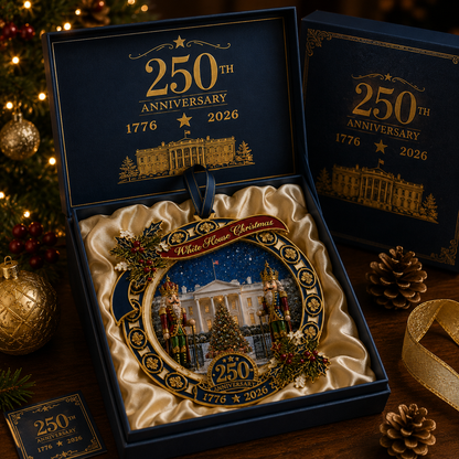 ❤️🔥"The Nutcracker" 250th Anniversary Ornament—Guarding the White House