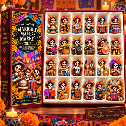 24 Days of Handcrafted Tradition — Día de Muertos Marigold Makers Market Advent Calendar 2026 - image 7
