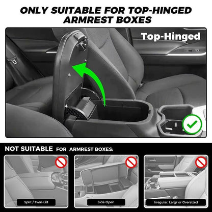 🔥🔥🔥Father's Day Special: Multifunctional PU Leather Car Armrest Pad