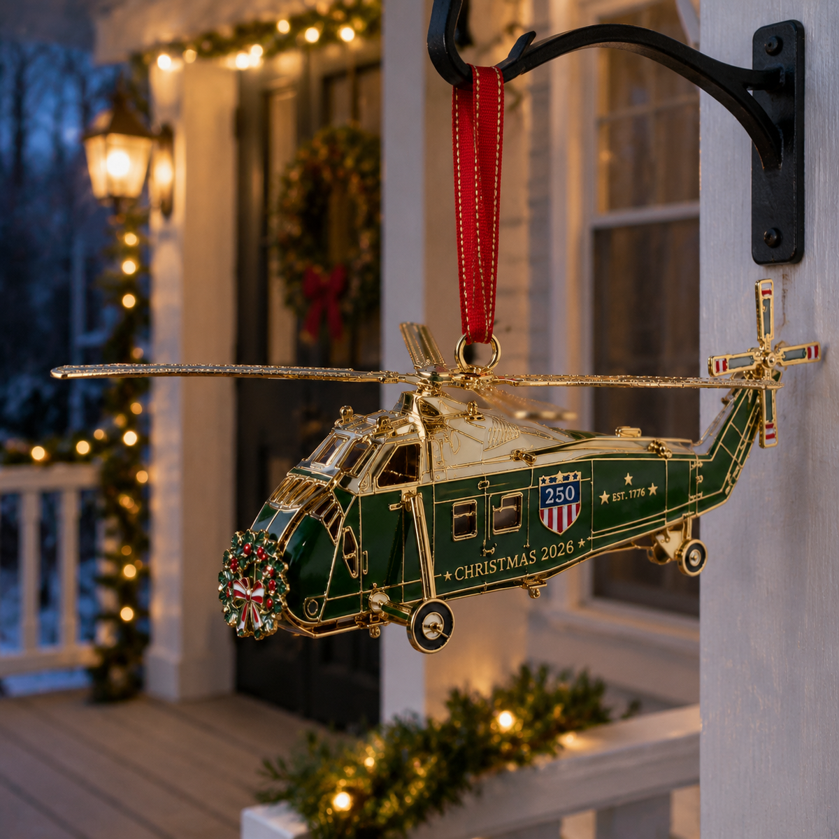 ❤️✨250th Anniversary Edition Helicopter Ornament