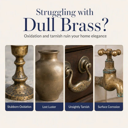 🔩TARNISHED BRASS? FIX IT FAST!🔩 Polish & Cleaner – Removes Oxidation, Restores Shine, Gentle on Surfaces – Easy Application! 🧽 - image 4