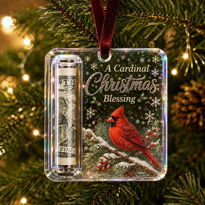 💖🔥LAST DAY 50% OFF - 🎄Christmas Cash Gift Ornament- Make Cash Feel Like A Real Christmas Gift💵