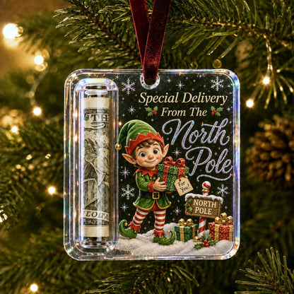 💖🔥LAST DAY 50% OFF - 🎄Christmas Cash Gift Ornament- Make Cash Feel Like A Real Christmas Gift💵